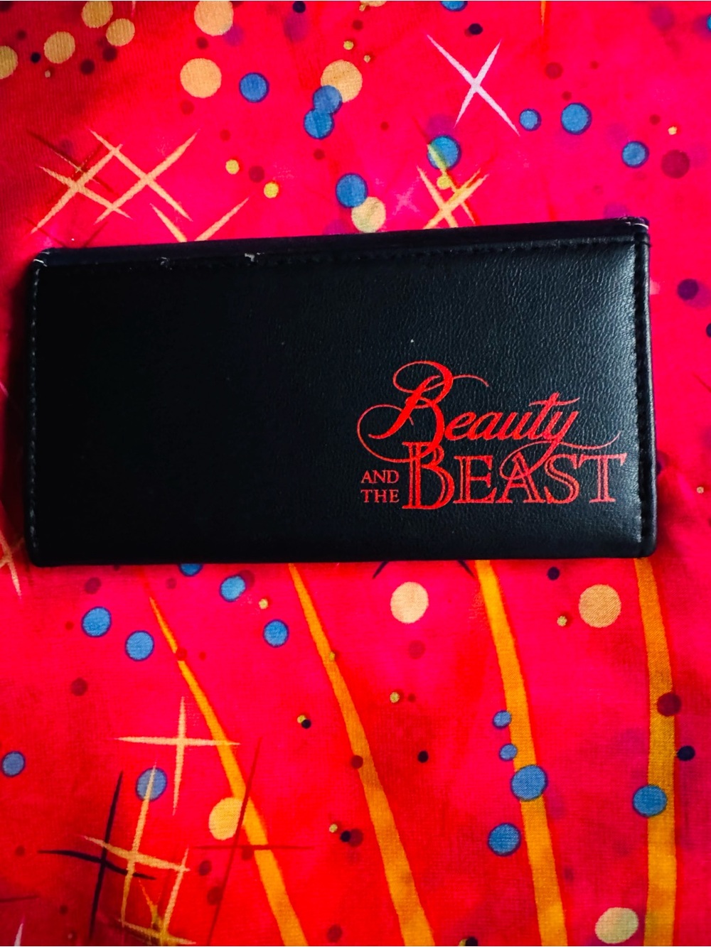 Disney Belle Wallet in Blue, Yellow, Red and Black - Picture 2 of 3